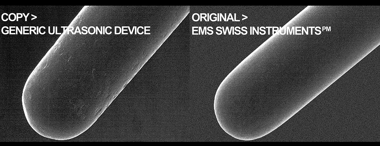 copy vs original EMS instrument